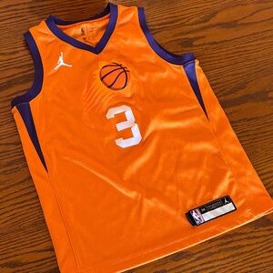 Jordan SUNS chris paul CP3 Orange and Purple Basketball Jersey